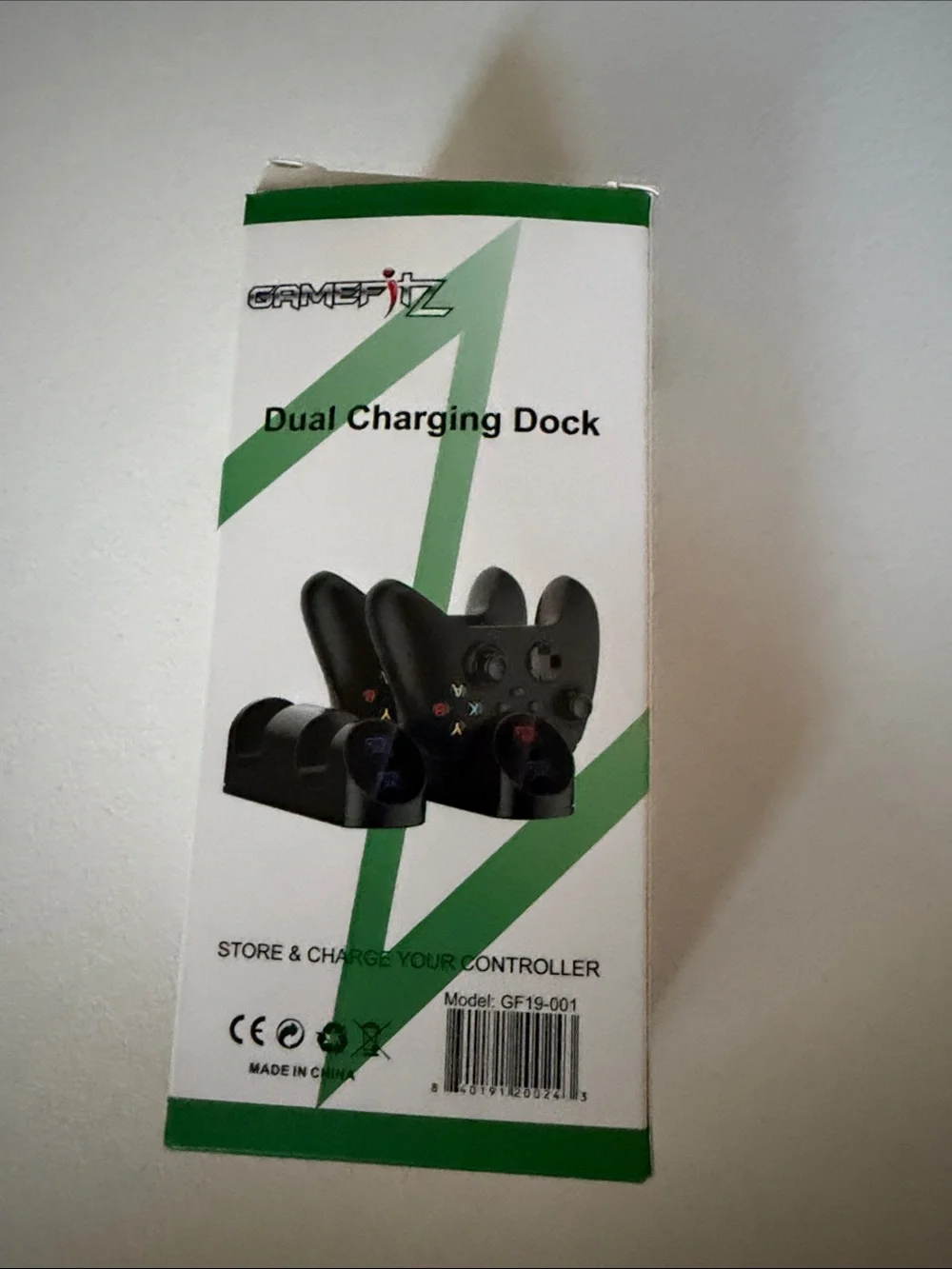 Dual Charging Dock for Controllers - Black